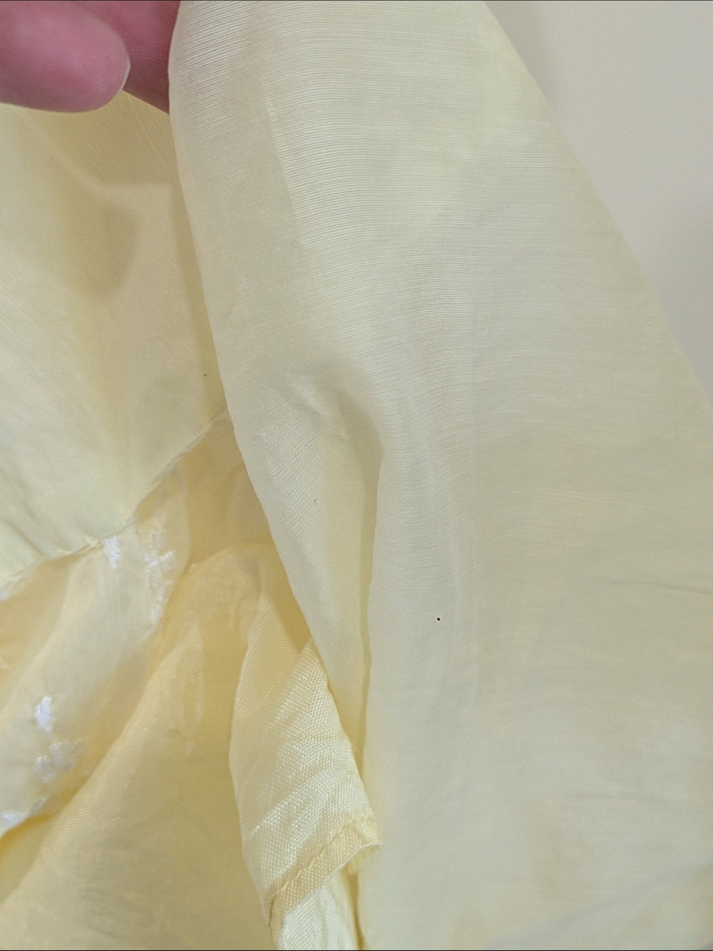 Yellow Embroidered Vintage Toddler Dress - Picture 5 of 5